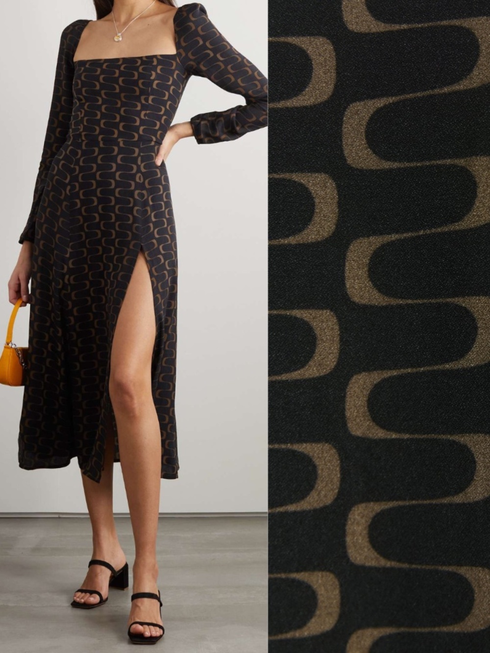 NEW Reformation Sigmund Dress Linguini 18 Plus Size
